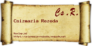 Csizmazia Rezeda névjegykártya